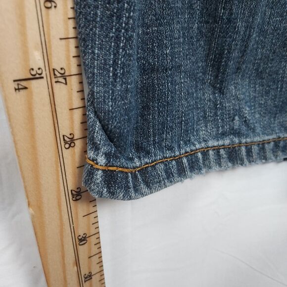 Levi’s 550 Relaxed Fit Jeans Men’s W40 L30 Blue Denim Pre‑Owned Classic Style - Picture 10 of 13
